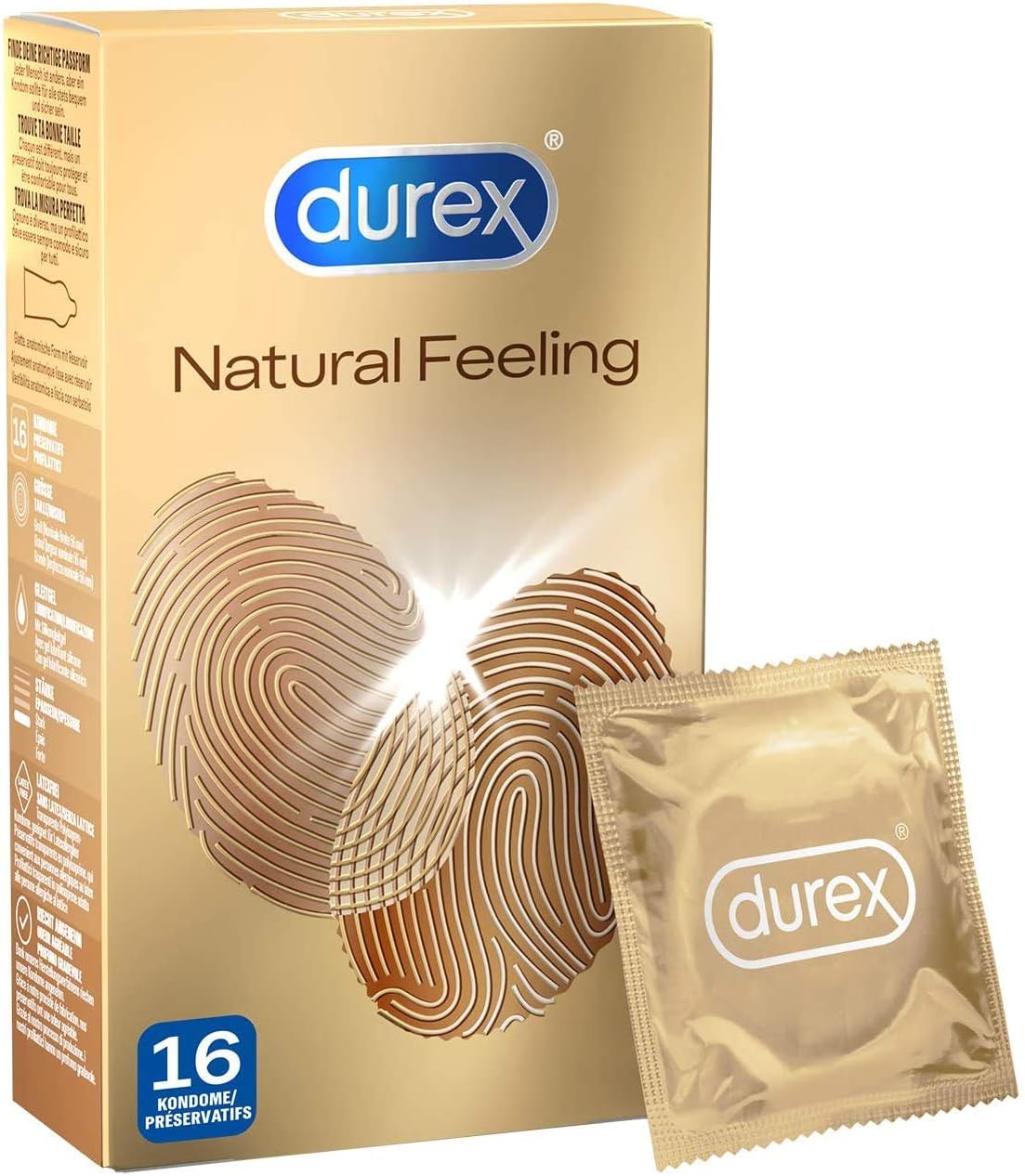 Durex Natural Feeling 16 Pack Condoms RRP 12 CLEARANCE XL 7.99
