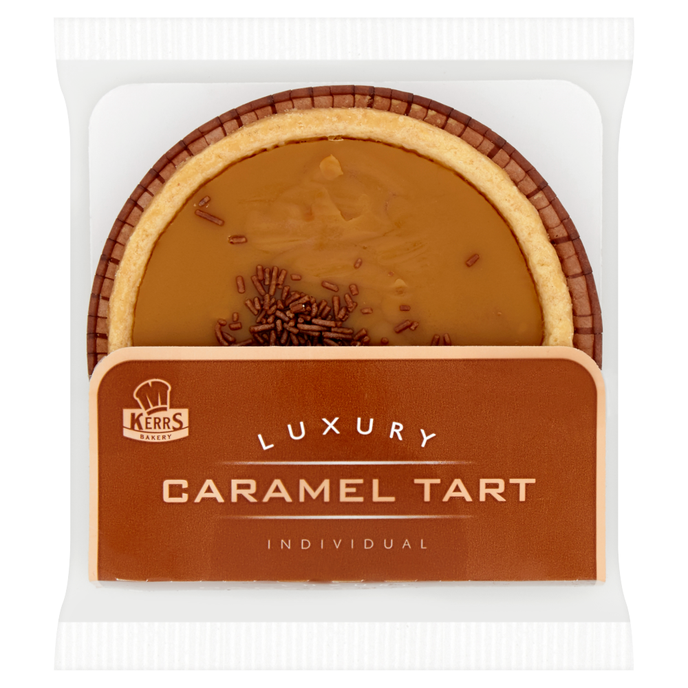Kerrs Bakery Individual Caramel Tart (Jan 24) RRP 1.39 CLEARANCE XL 59p or 2 for 1
