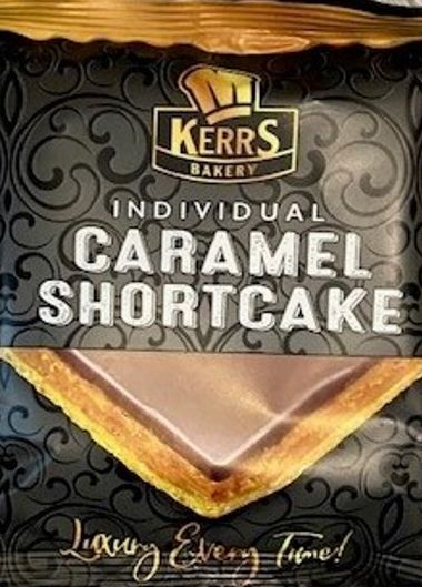 Kerrs Bakery Individual Caramel Shortcake RRP 82p CLEARANCE XL 59p or 2 for 1