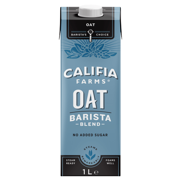 Califia Farms Oat Barista Blend 1 Litre RRP 1.65 CLEARANCE XL 99p