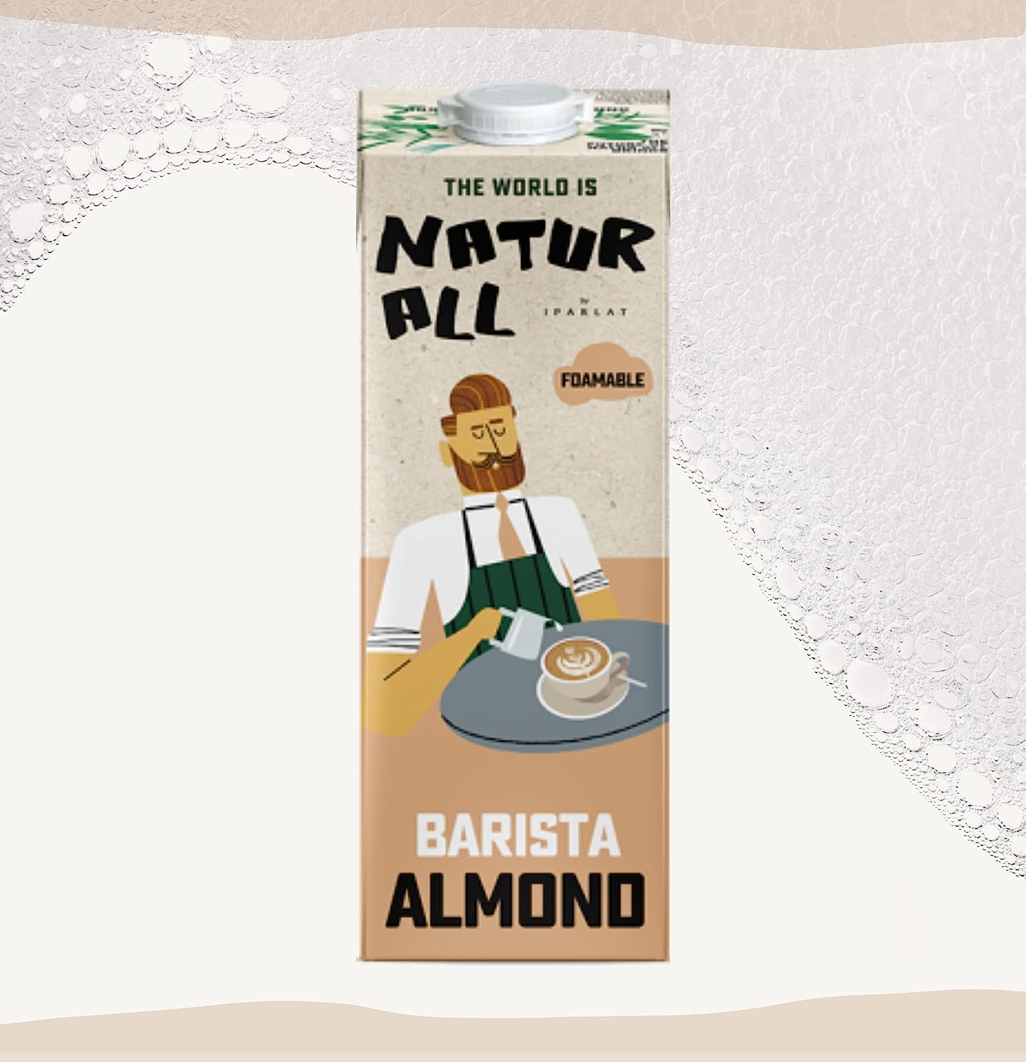 Natur All Barista Almond Drink 1 Litre Carton RRP 3.34 CLEARANCE XL 0.99