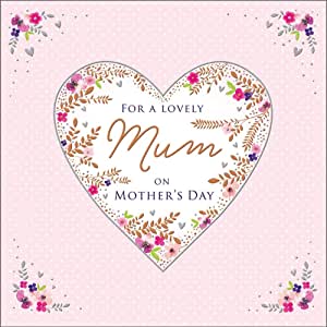 Goldmark ''For A Lovely Mum on Mother's Day'' - Mother's Day Card RRP 4.21 CLEARANCE XL 2.99