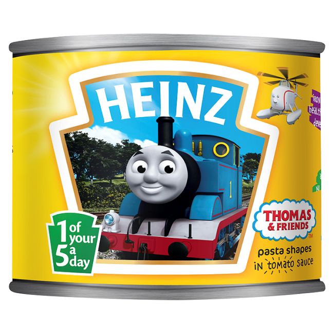 Heinz Thomas & Friends Pasta Shapes in Tomato Sauce 205g RRP 90p CLEARANCE XL 59p or 2 for 1