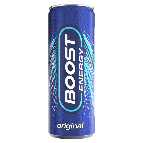 Boost Energy Original 250ml RRP 75p CLEARANCE XL 39p or 3 for 99p