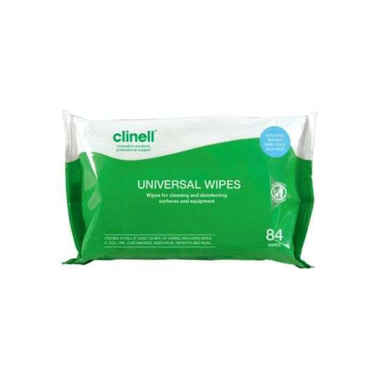 Clinell Universal Cleaning Wipes Pack of 84 RRP 2.49 CLEARANCE XL 1.50
