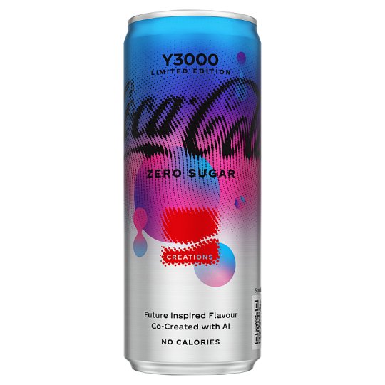 Coca Cola Creations 3000 AI Limited Edition Zero Sugar 250ml Can RRP 99p CLEARANCE XL 59p or 2 for 1