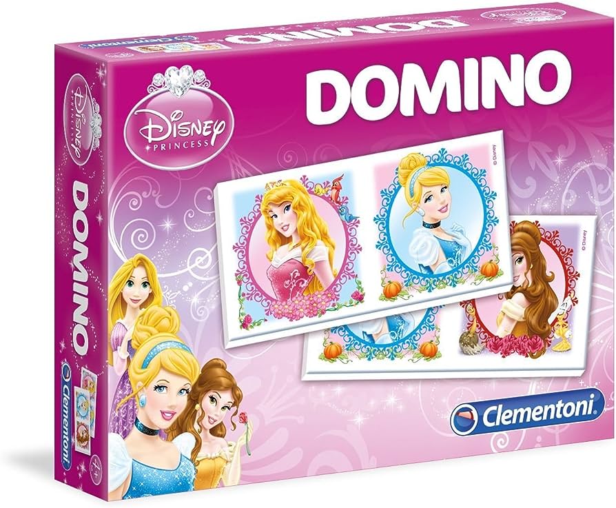 Clementoni Disney Princess Dominoes Game RRP 19.99 CLEARANCE XL 14.99