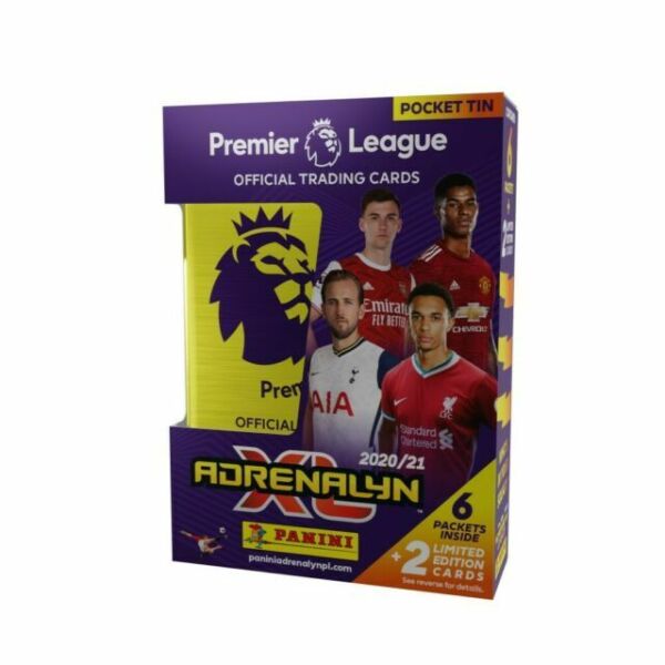 Panini Premier League 2020/21 Adrenalyn XL Trading Card Pocket Tin RRP 6.99 CLEARANCE XL 4.99