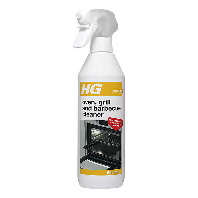 HG BBQ Grill & Oven Cleaner 500ml RRP 6.40 CLEARANCE XL 4.99
