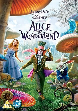 Alice in Wonderland DVD Rated PG (2010) RRP 5.99 CLEARANCE XL 1.99
