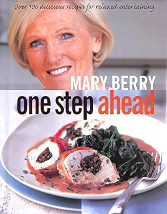 Mary Berry One Step Ahead Hardcover Recipe Book RRP 12.99 CLEARANCE XL 5.99
