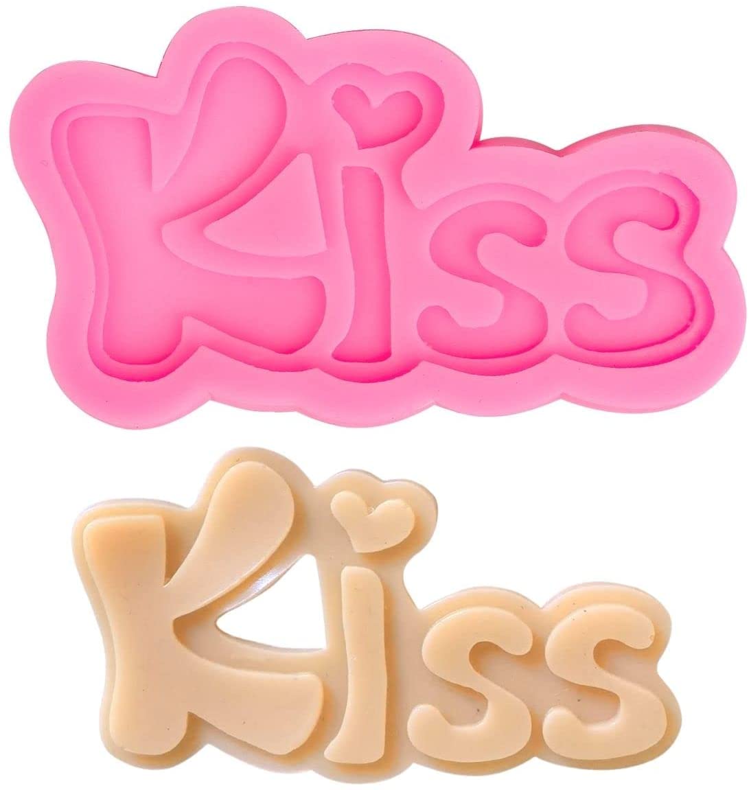 Keepaty Kiss Shape Silicone Chocolate Moulds RRP 3.99 CLEARANCE XL 1.99