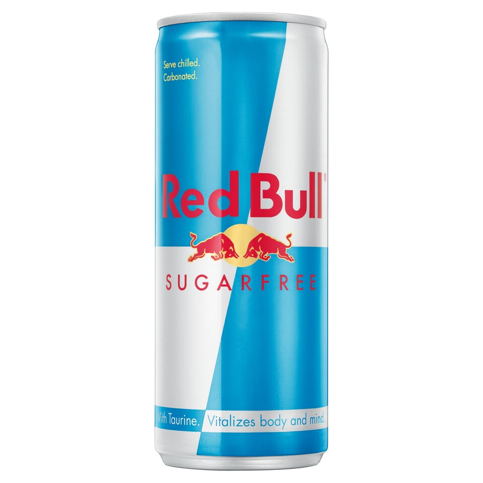 Red Bull Sugar Free 250ml Can RRP 1.25 CLEARANCE XL 59p or 2 for 1