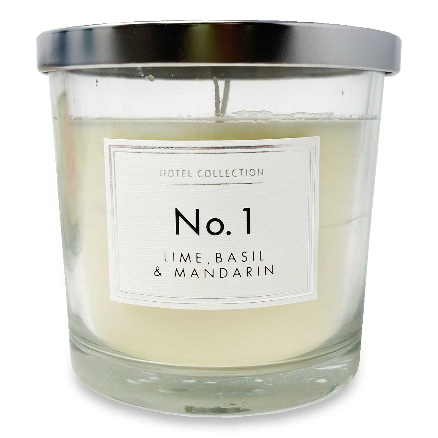Hotel Collection N°1 Lime, Basil & Mandarin Candle 335g RRP £3.49 CLEARANCE XL £2.99