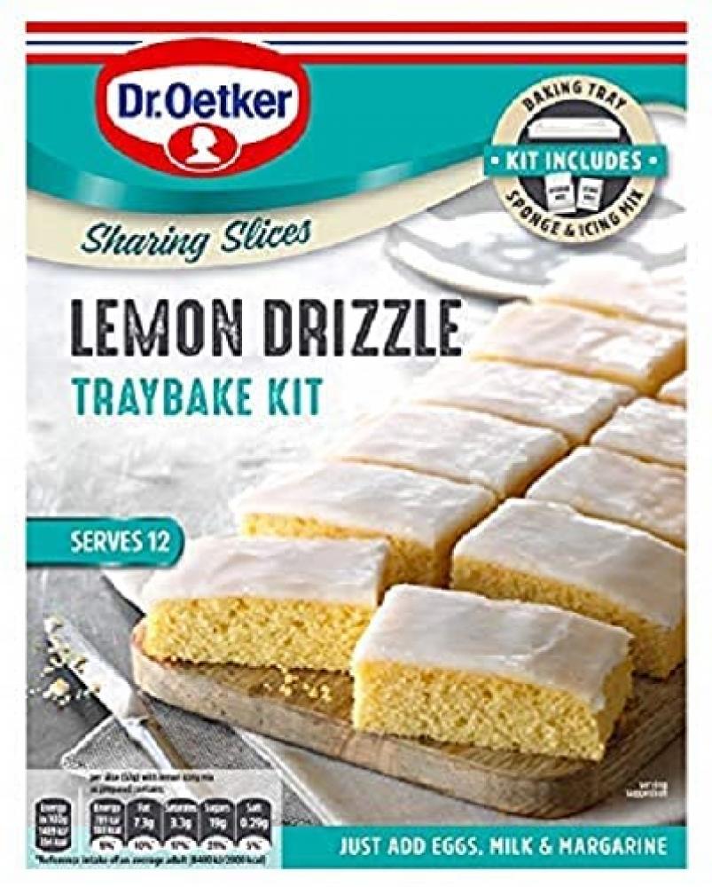 Dr. Oetker Lemon Drizzle Traybake Kit 375g RRP 2.65 CLEARANCE XL 1