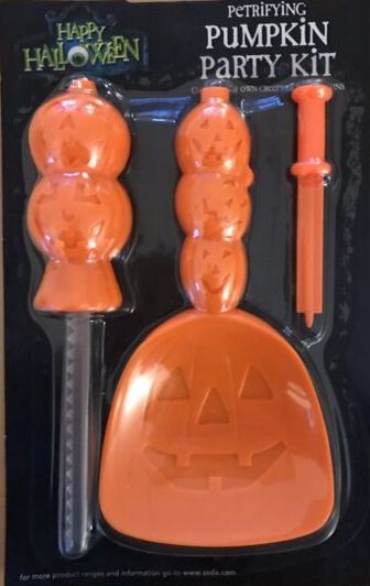 George Happy Halloween Petrifying Pumpkin Carving Kit RRP 98p CLEARANCE XL 59p or 2 for £1