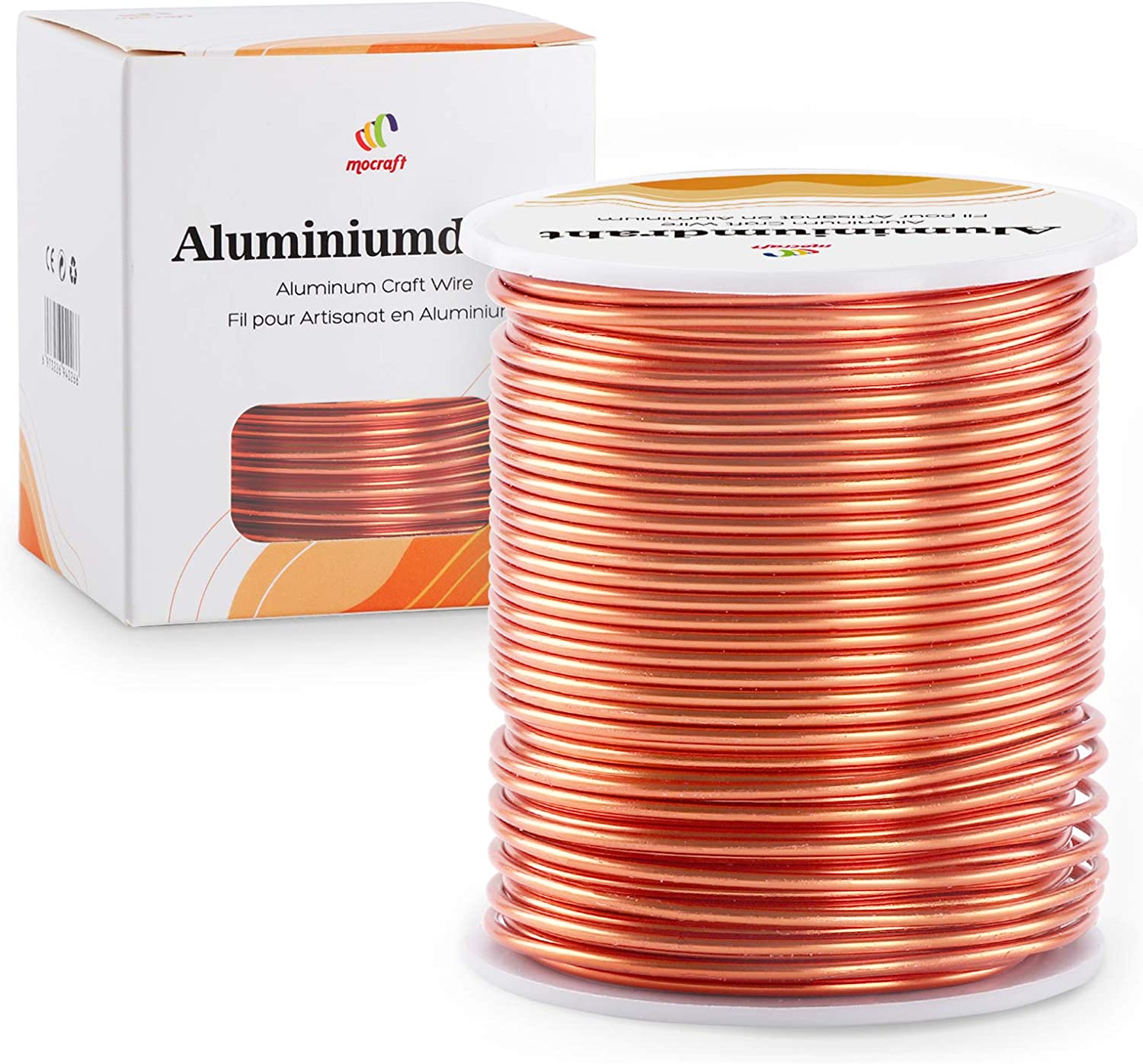 Mocraft Diameter 2mm Aluminium Wire Copper 50m RRP 12.99 CLEARANCE XL 8.99