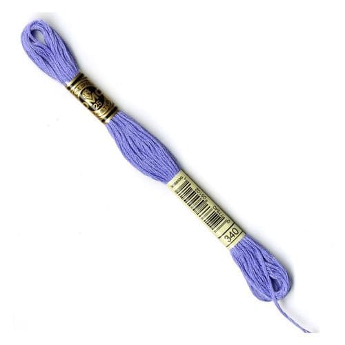 The Urban Store Embroidery Thread Light Blue Violet DMC 340 RRP £1.40 CLEARANCE XL 99p