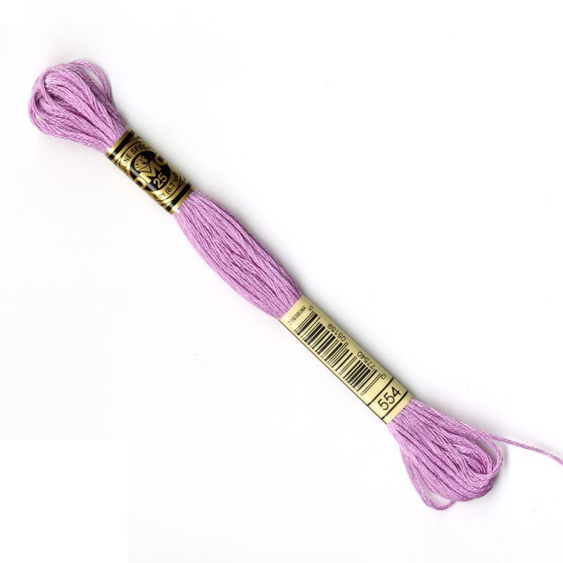 The Urban Store Embroidery Thread Light Violet DMC 554 RRP £1.40 CLEARANCE XL 99p