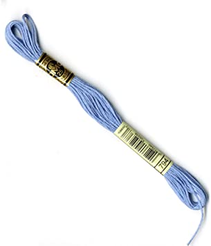 The Urban Store Embroidery Thread Light Cornflower Blue DMC 794 RRP £1.40 CLEARANCE XL 99p