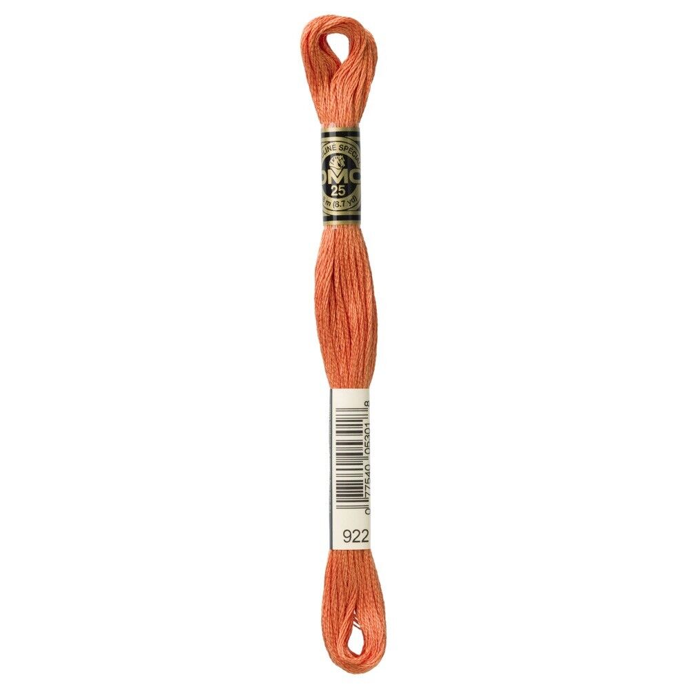 The Urban Store Embroidery Thread Light Copper DMC 922 RRP £1.40 CLEARANCE XL 99p