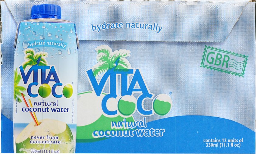 CASE PRICE 12x Vita Coco Coconut Water Original 330ml RRP £15.30