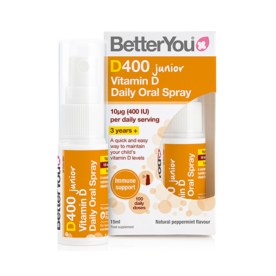 BetterYou Vitamin D400 Junior 15ml RRP 5.95 CLEARANCE XL 1.99