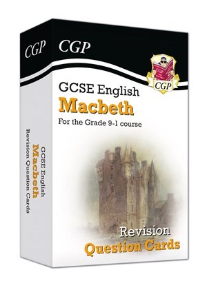 GCSE English Shakespeare - Macbeth Revision Question Cards RRP £7.99 CLEARANCE XL £4.99