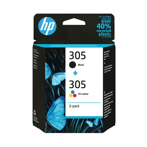 HP 305 Ink Cartridge Twin Pack Black/Tri-Color RRP £18.19 CLEARANCE XL £12.99