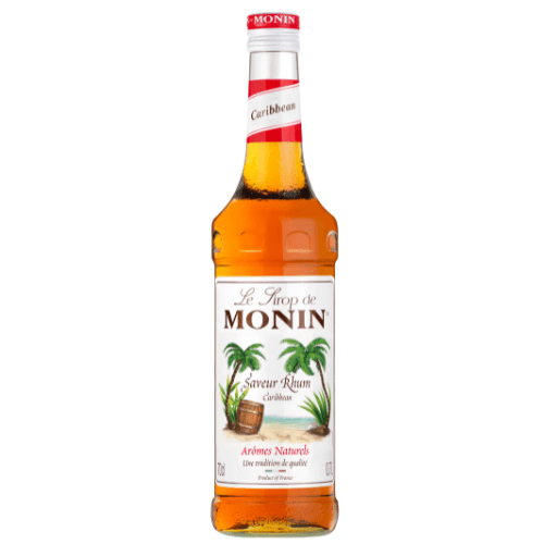 Le Sirop De Monin Saveur Rhum Caribbean 70cl RRP 9.99 CLEARANCE XL 7.50