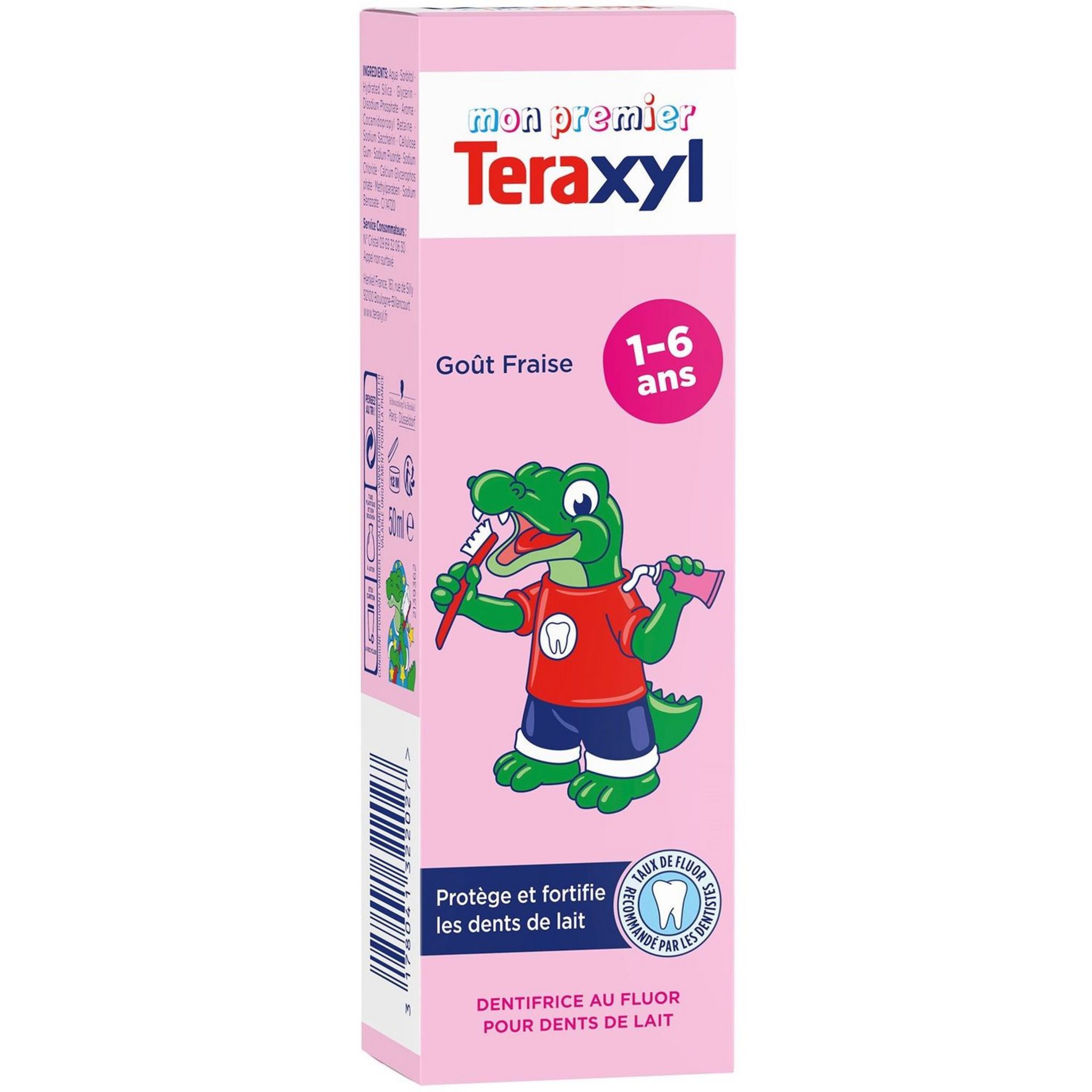 My first Teraxyl Strawberry Flavour Toothpaste 50ml RRP 2.99 CLEARANCE XL 1.99