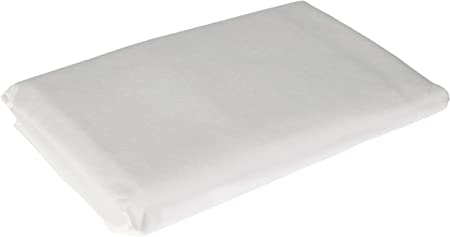 SWEET NIGHT Synthetic Fibre Pillow Cover White 65x65cm RRP £10.02 CLEARANCE XL £7.99