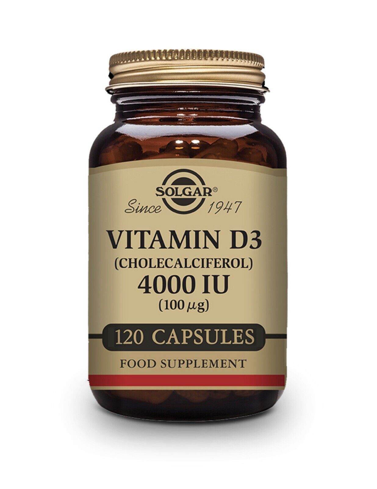 Solgar Vitamin D3 Cholecalciferol 4000 IU 100µg Vegetable 120 Capsules RRP £19.75 CLEARANCE XL £14.99
