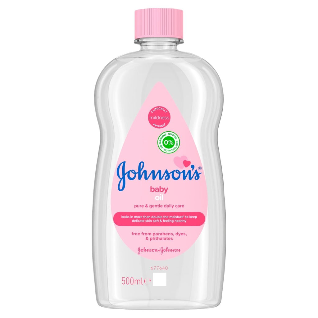 Johnson's Baby Oil 500ml RRP 3 CLEARANCE XL 1.99