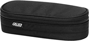 Herlitz Black Pencil Case 22cm RRP 3.66 CLEARANCE XL 2.50