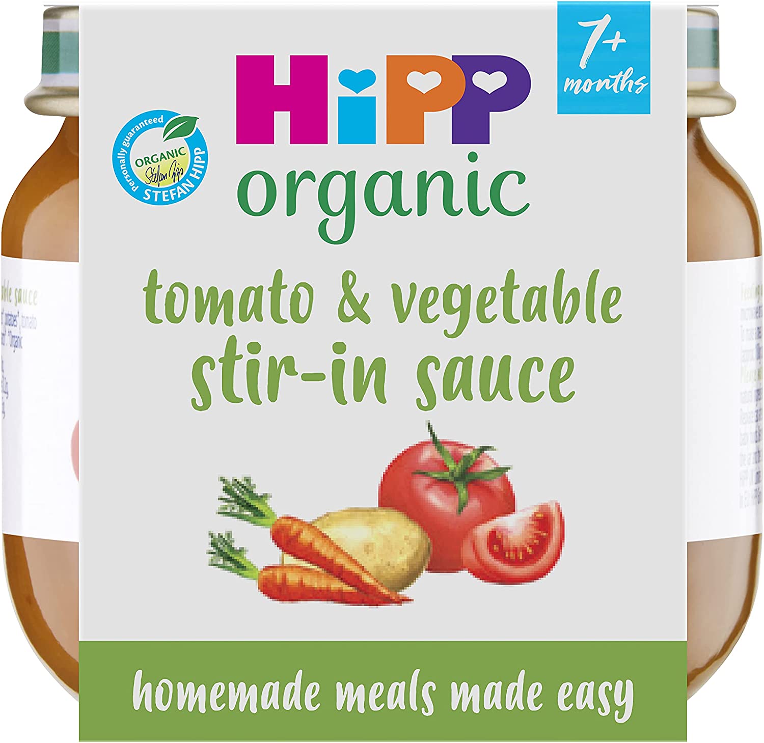 Hipp Organic Little Mealmakers Tomato & Vegetable Stir-In Sauce 80g RRP £1.25 CLEARANCE XL 59p or 2 for £1