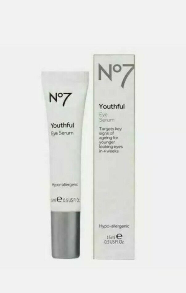 No7 Youthful Eye Serum 15ml RRP 19.95 CLEARANCE XL 14.99