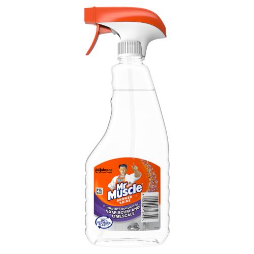 Mr Muscle Shower Shine Cleaning Spray 500ml RRP 2 CLEARANCE XL 1.50