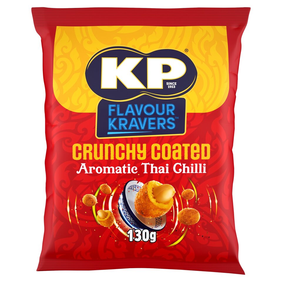 KP Flavour Kravers Crunchy Coated Aromatic Thai Chilli Flavour Peanuts kp-flavour-kravers-crunchy-coated-aromatic-thai-chilli-flavour-peanuts