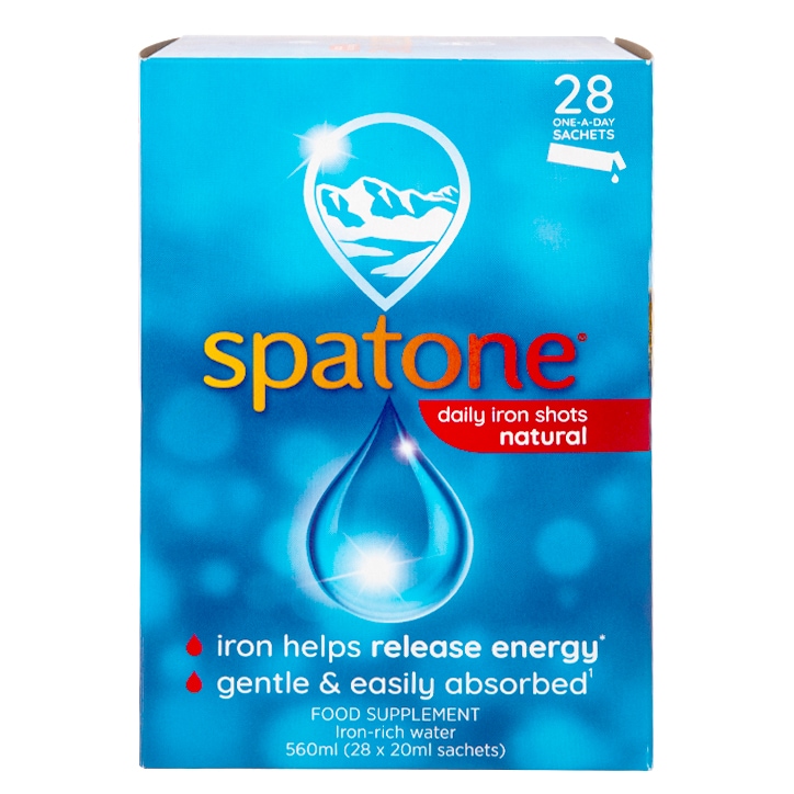 Spatone Original Natural Iron Supplement 28x 20ml Sachets RRP £13.49 CLEARANCE XL £9.99