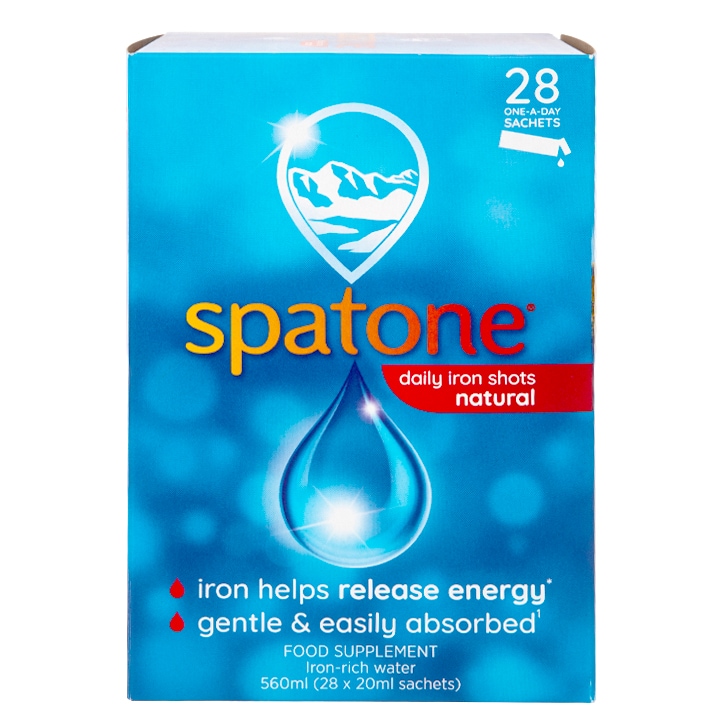 Spatone Original Natural Iron Supplement 28x 20ml Sachets RRP 13.49 CLEARANCE XL 9.99