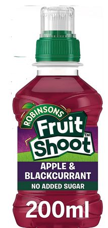 Robinsons Fruit Shoot Apple & Blackcurrant 200ml RRP 39p CLEARANCE XL 29p or 5 for £1