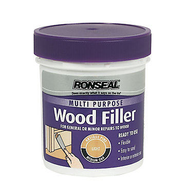 Ronseal Multi Purpose Light Ready Mixed Wood Filler 250g RRP £9 CLEARANCE XL £7.99