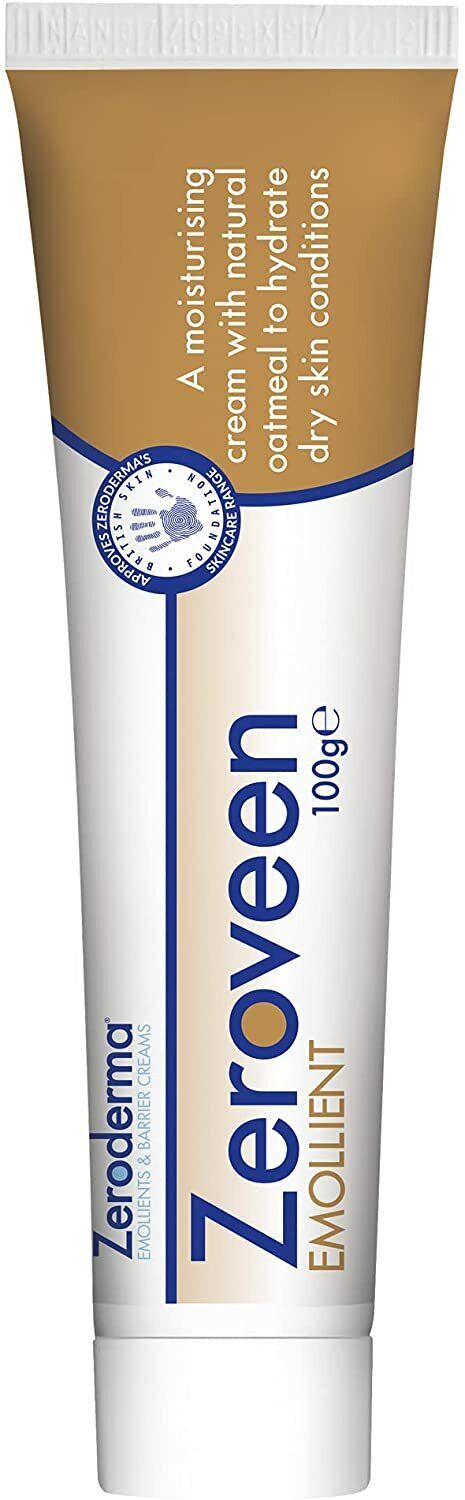 X4 Zeroveen Emollient Moisturising Cream 100g RRP 7.06 CLEARANCE XL 4.99