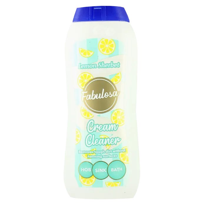 Fabulosa Lemon Sherbet Cream Cleaner 500ml RRP £1 CLEARANCE XL 79p