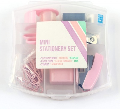 Design Group Mini Stationery Set Pink RRP £5.99 CLEARANCE XL £3.99