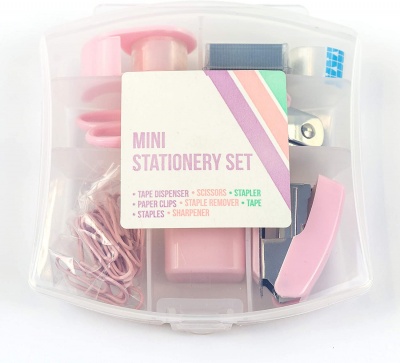 Design Group Mini Stationery Set Pink RRP 5.99 CLEARANCE XL 3.99