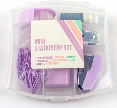 Design Group Mini Stationery Set Purple RRP £5.99 CLEARANCE XL £3.99