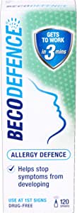 Beco Defence Nasal Spray Allergy Hay Fever Defence 120 Sprays 20ml  RRP £9.99 CLEARANCE XL £5.99