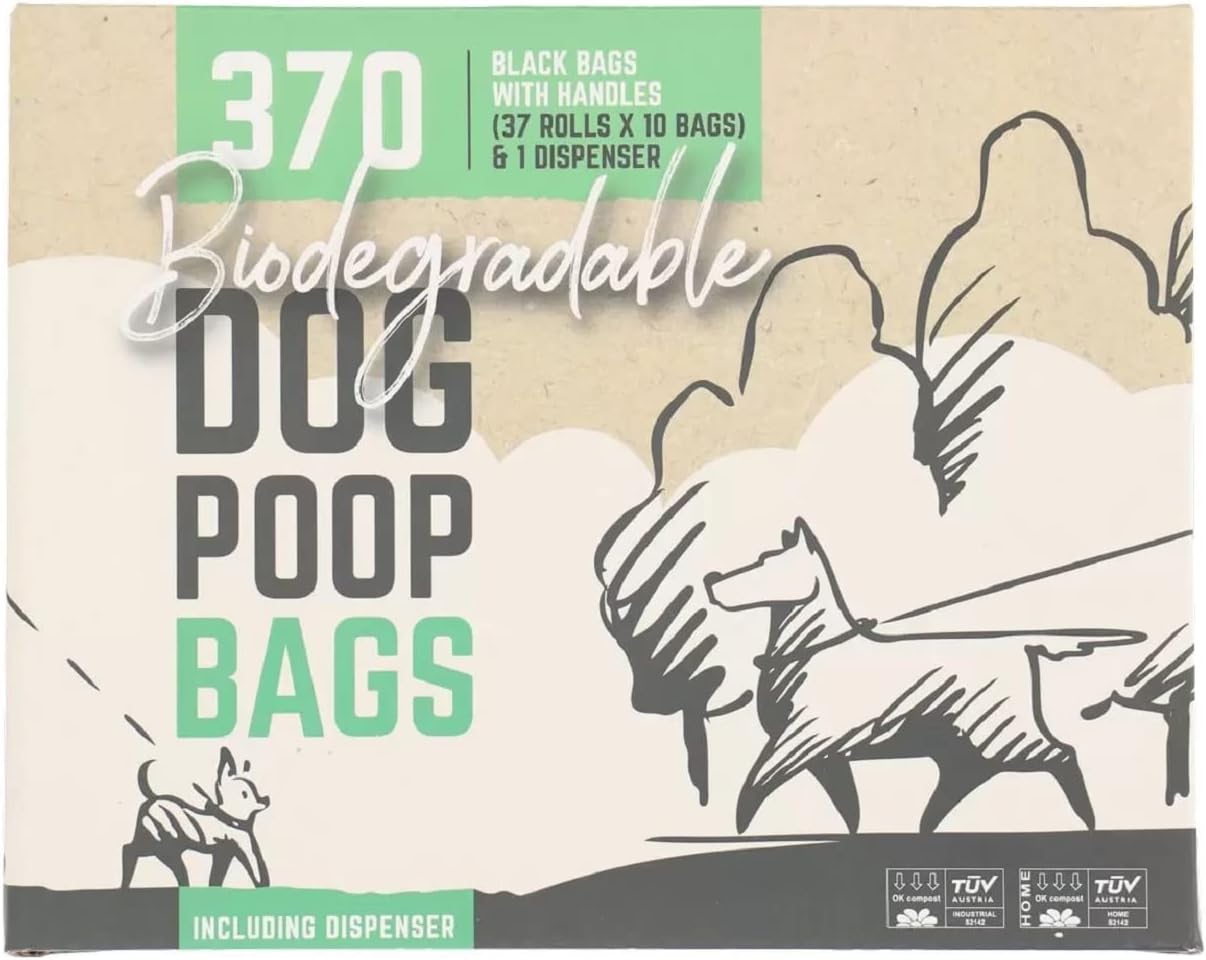 Biodegradable Dog Poop Bags 290 Bags & 1 Dispenser RRP 14.99 CLEARANCE XL 11.99